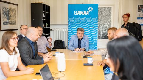 FOTOD JA VIDEO ⟩ Urmas Reinsalu presidendivalimistest: Isamaa ei otsi vaid ametlikku esindusisikut