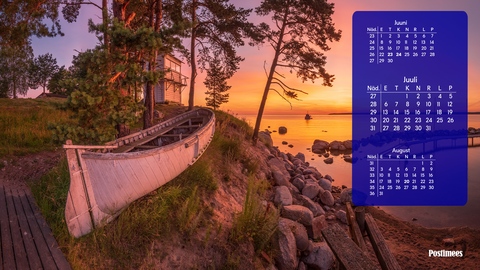 Juuli kalender 2026