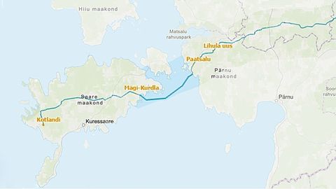 Ikka kallim variant: selgus Eesti-Läti IV elektriühenduse eelistatud trass