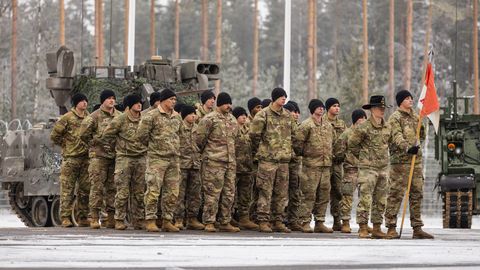 Eesti ootab USA-lt vastuseid vägede saabumise kohta
