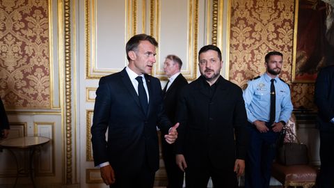 Macron: Ukraina rahvusvahelised väed korraldavad lähikuudel õppusi