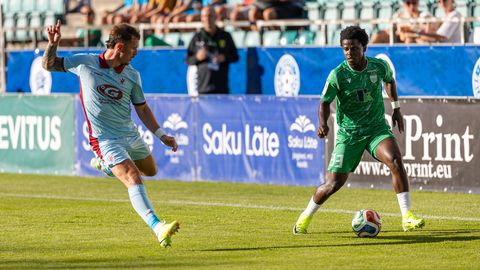 GALERII ⟩ Levadia tegi eurosarjas Eesti klubide ajalugu