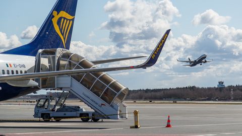 Ryanairi kasum kukkus järsult: kallinenud kütus survestab kogu Euroopa lennundust