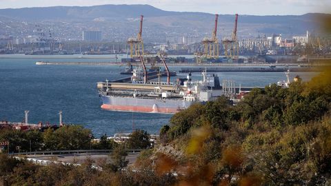 Droonirünnakud halvasid Venemaa Musta mere suurima sadama töö