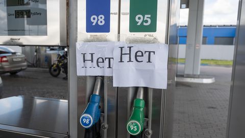 Mitmed Venemaa piirkonnad leevendavad kütusepiiranguid