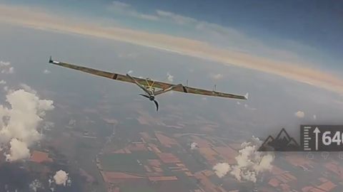 VIDEO ⟩ Tabamus rekordkõrgusel: Ukraina eriüksus hävitas Vene uusima luuredrooni