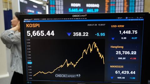 Korea börsil on eufooria asendunud masendusega