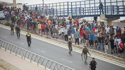 Ceuta migranditulv nõudis vähemalt 77 inimese elu