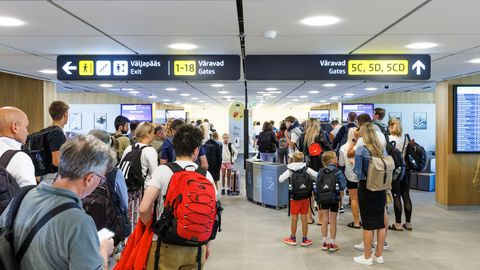 Tallinna lennujaam püstitas juulis uue reisijarekordi