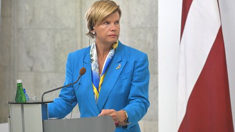 Zelenskõi ja Läti välisminister arutasid Ukrainale antavaid toetus