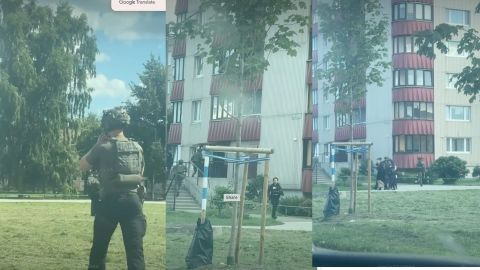 VIDEO ⟩ «Olen inimese noaga tapnud!» Kõhedust tekitav kõne käivitas Lasnamäel politseioperatsiooni