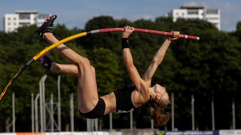 Moser jagas teivashüppes viiendat kohta, 4x100 m püstitati U20 Eesti rekordi ja Iir pääses kettaheite finaali