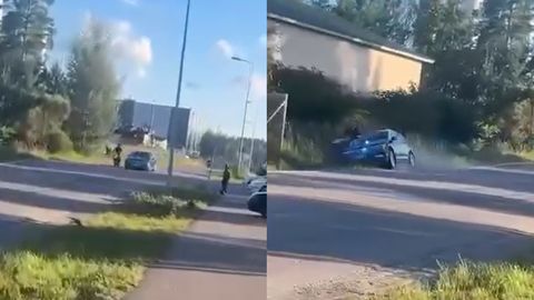 «SEE OLI LIIG» ⟩ Politsei surus Soomes 15-aastase mopeedijuhi vastu metallaeda: poisil murdus viis luud käes ja jalalaba